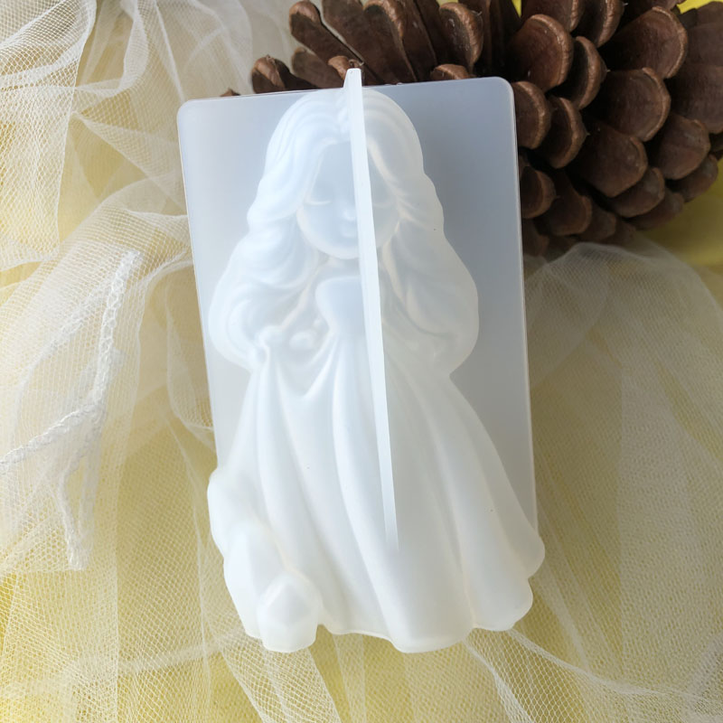 3D carino principessa candela  - Candle Supplies Wholesale recensione e prezzo